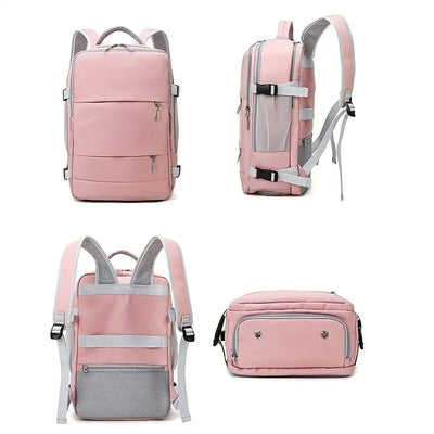 Women's Bag Large Capacity Journey Multifunction Backpack With Shoe
