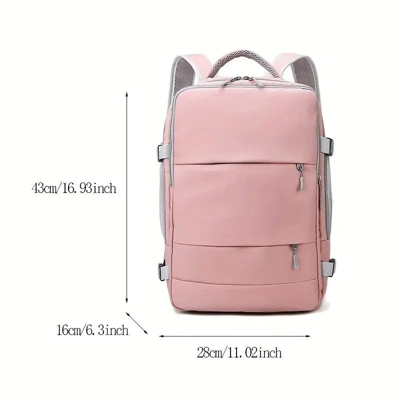 Women's Bag Large Capacity Journey Multifunction Backpack With Shoe