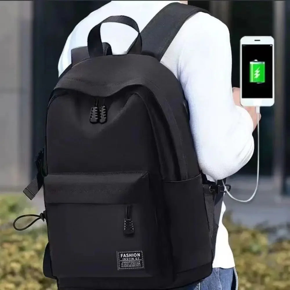 High Quality School Student Backpack Large Capacity Travel Bag Fashion